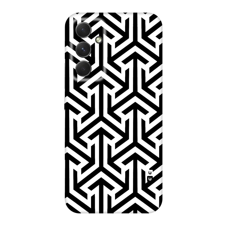 Abstract Triple Arrows Original Polycarbonate Back Case for Galaxy A54