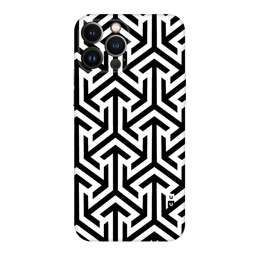 Abstract Triple Arrows Original Polycarbonate Back Case for iPhone 13 Pro Max
