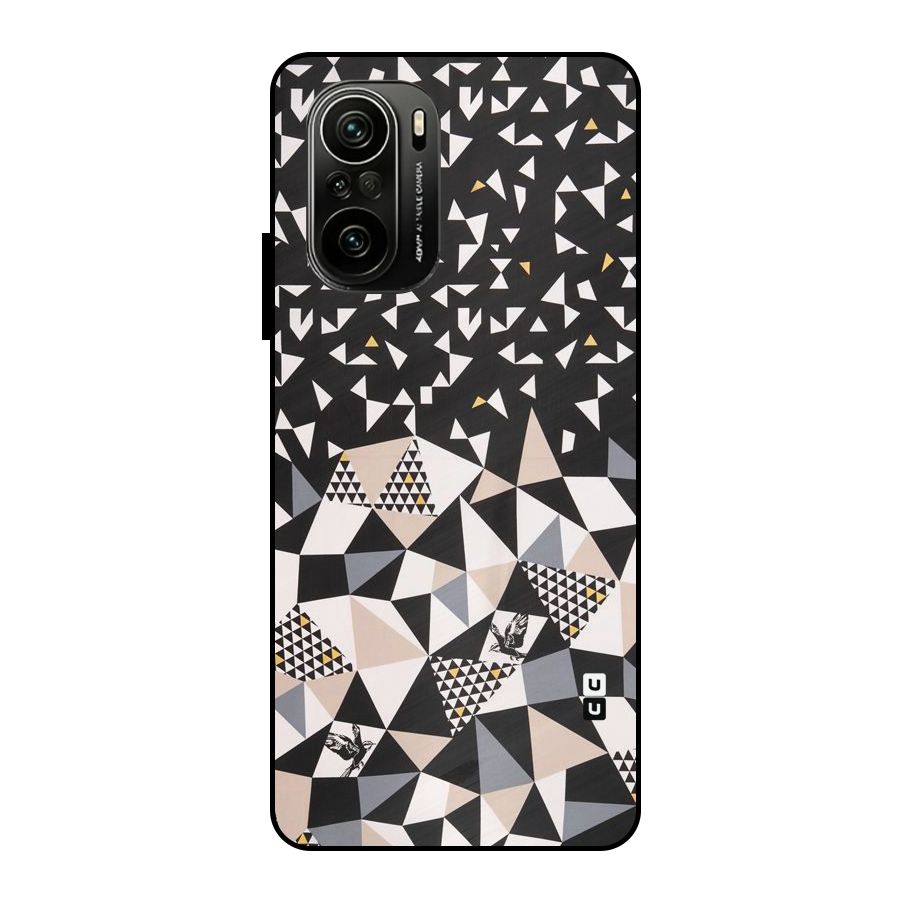 Abstract Varied Triangles Metal Back Case for Mi 11X Pro