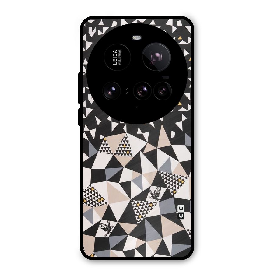 Abstract Varied Triangles Metal Back Case for Xiaomi 15 Ultra