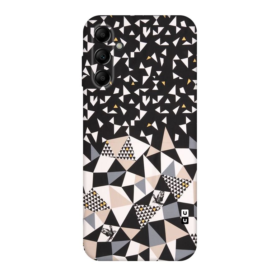 Abstract Varied Triangles Original Polycarbonate Back Case for Galaxy A14 5G