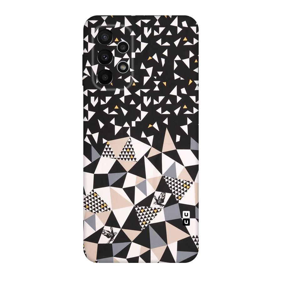 Abstract Varied Triangles Original Polycarbonate Back Case for Galaxy A23