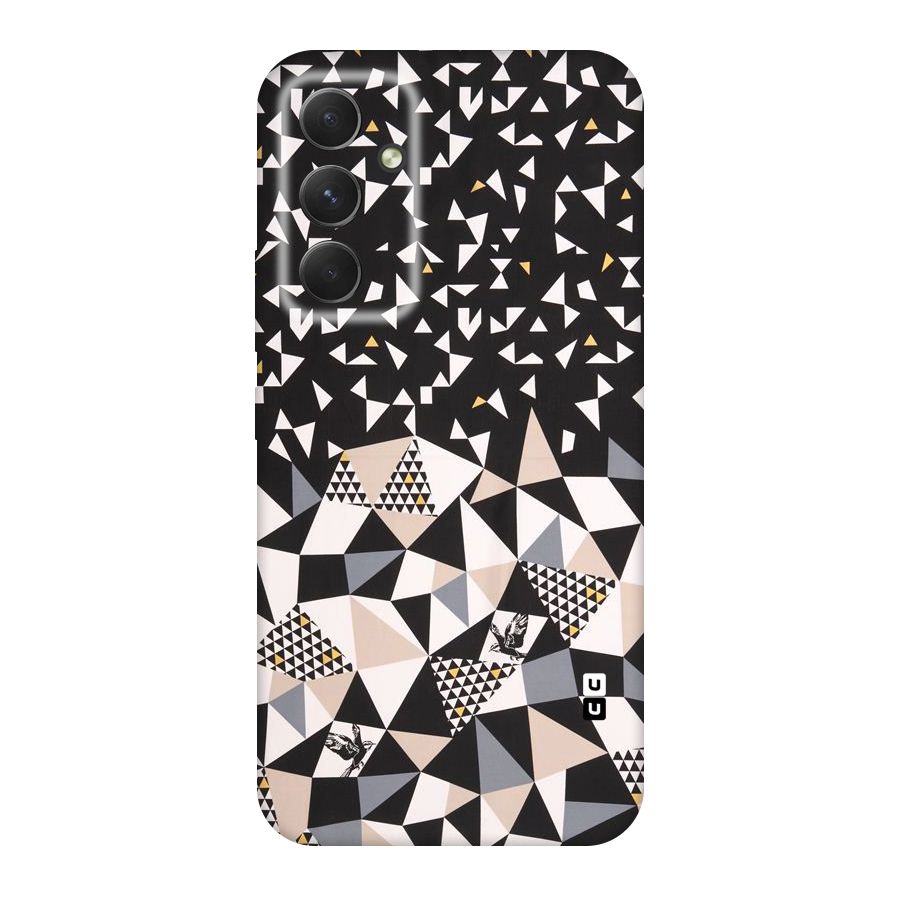 Abstract Varied Triangles Original Polycarbonate Back Case for Galaxy A54