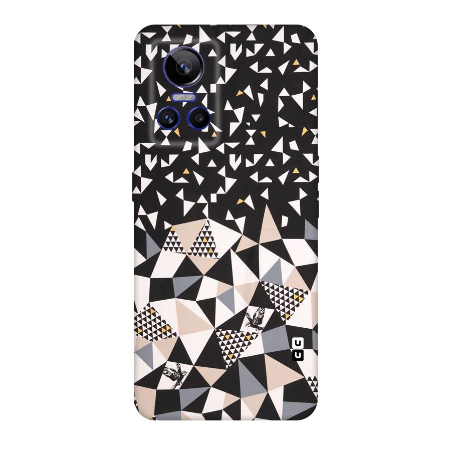 Abstract Varied Triangles Original Polycarbonate Back Case for Realme GT Neo 3