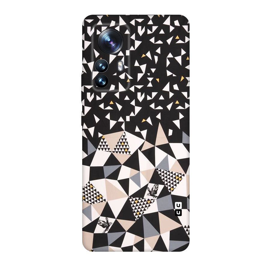 Abstract Varied Triangles Original Polycarbonate Back Case for Xiaomi 12 Pro