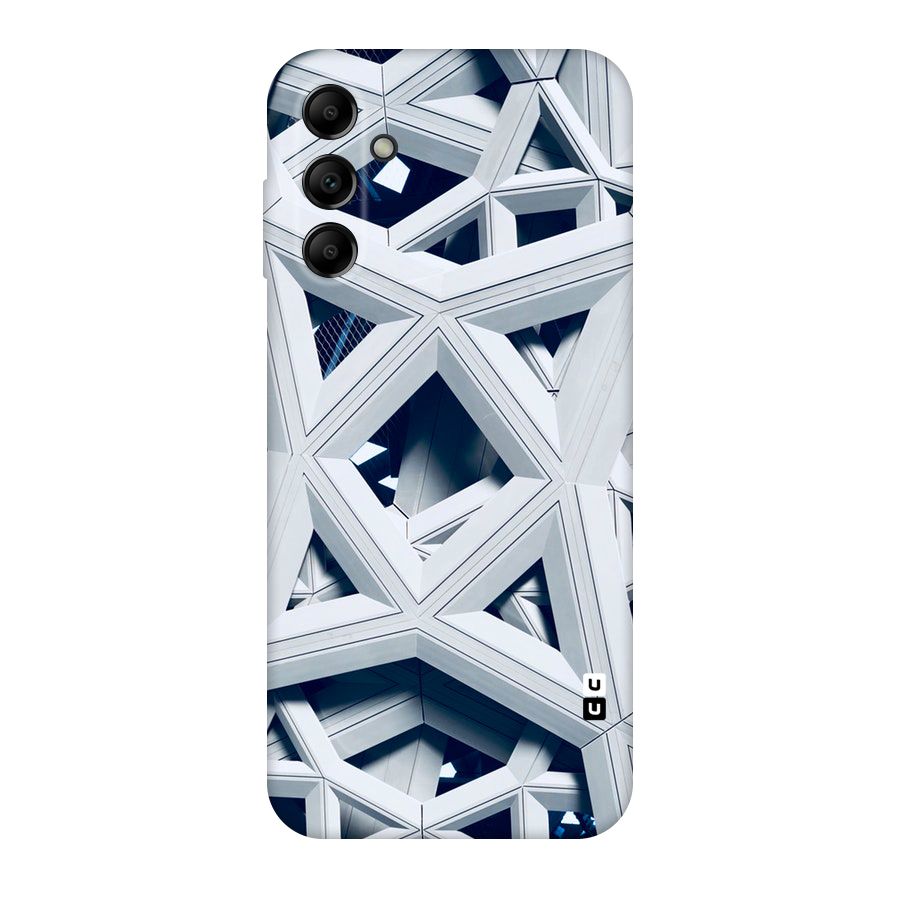 Abstract White Lines Original Polycarbonate Back Case for Galaxy A14 5G