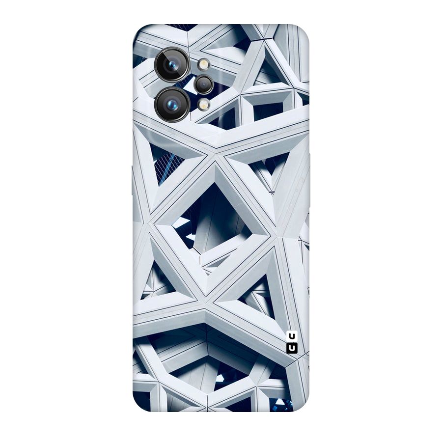 Abstract White Lines Original Polycarbonate Back Case for Realme GT2 Pro