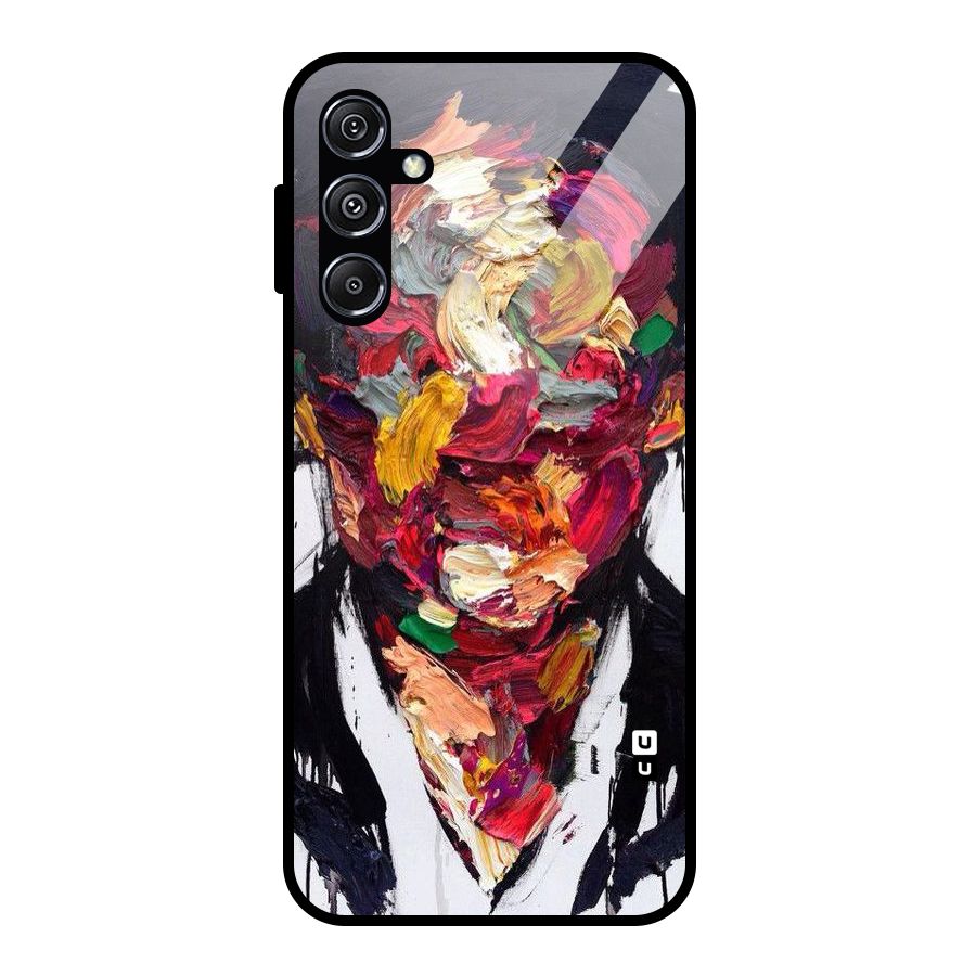 Acrylic Face Glass Back Case for Galaxy M34 5G