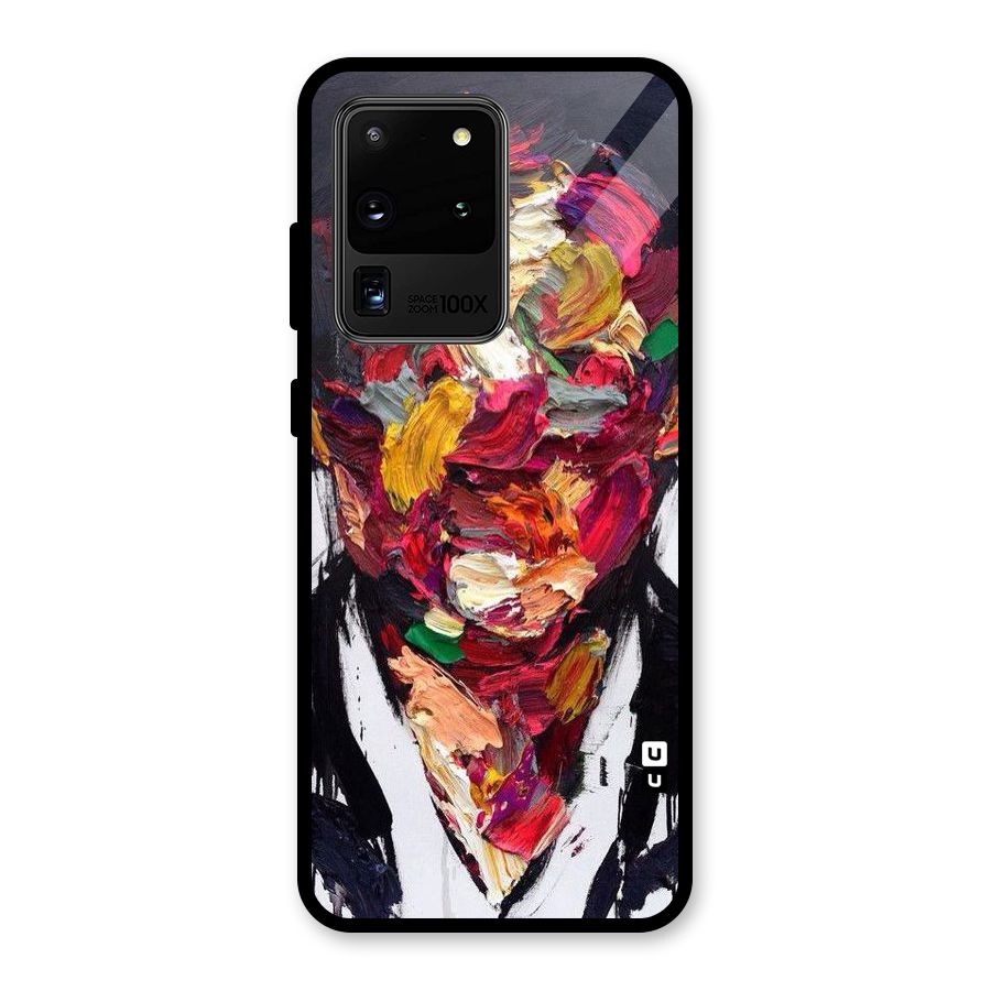 Acrylic Face Glass Back Case for Galaxy S20 Ultra