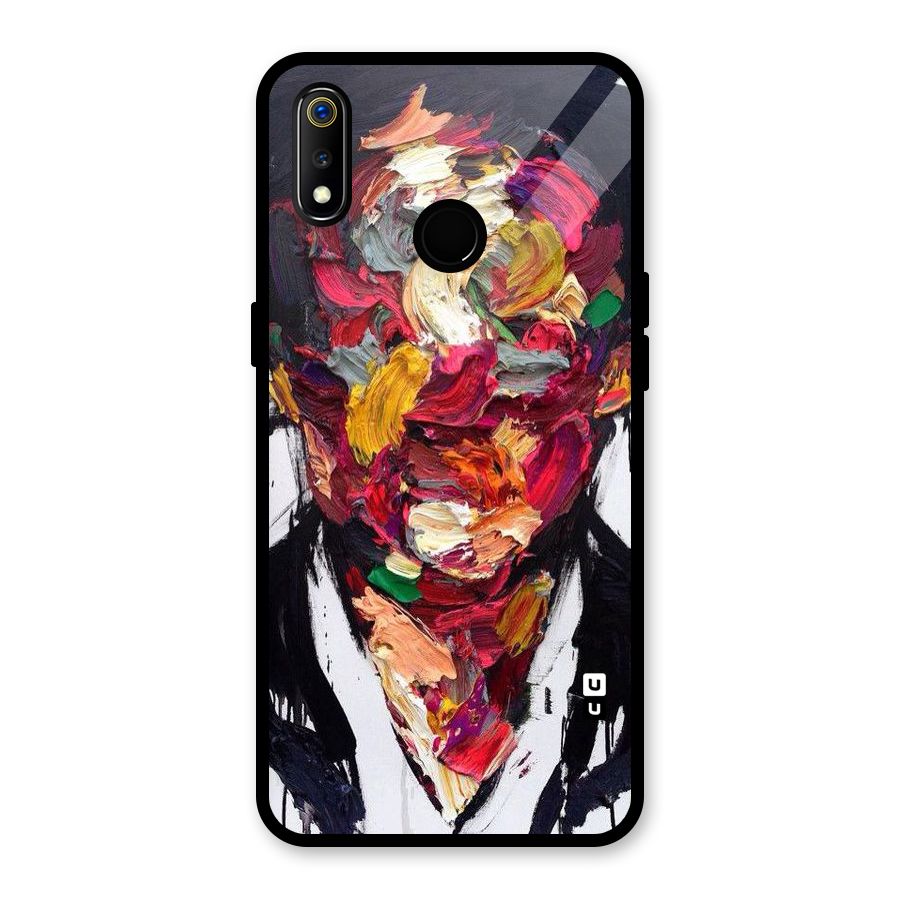 Acrylic Face Glass Back Case for Realme 3i