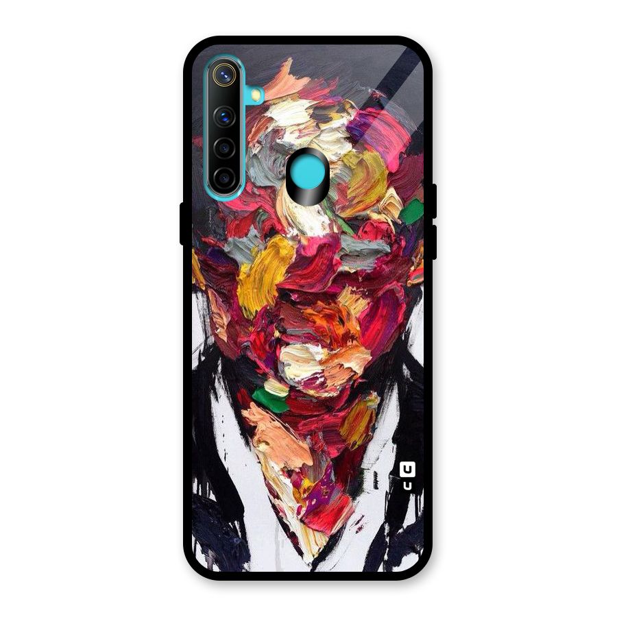 Acrylic Face Glass Back Case for Realme 5i