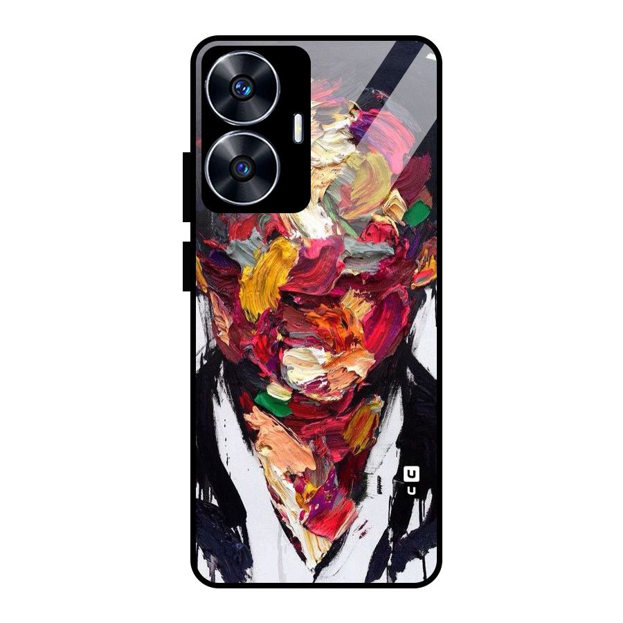 Acrylic Face Glass Back Case for Realme Narzo N55