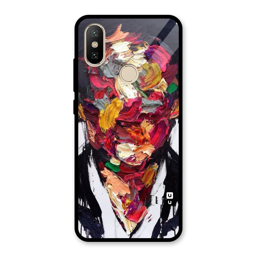 Acrylic Face Glass Back Case for Redmi A2