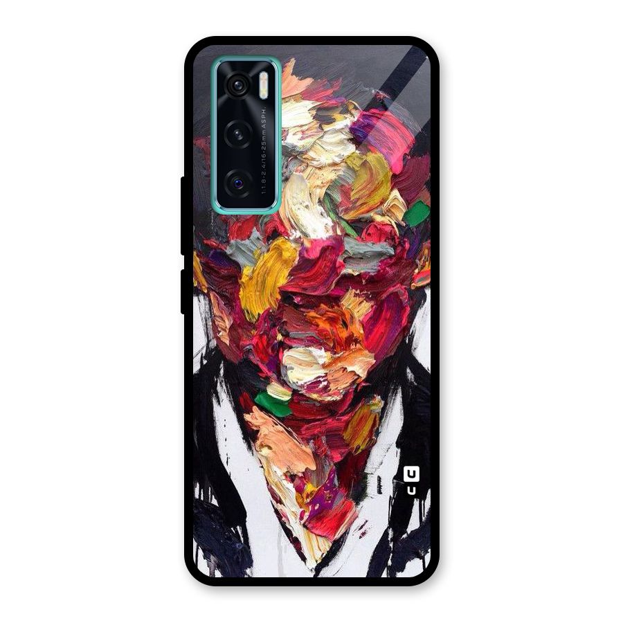 Acrylic Face Glass Back Case for Vivo V20 SE