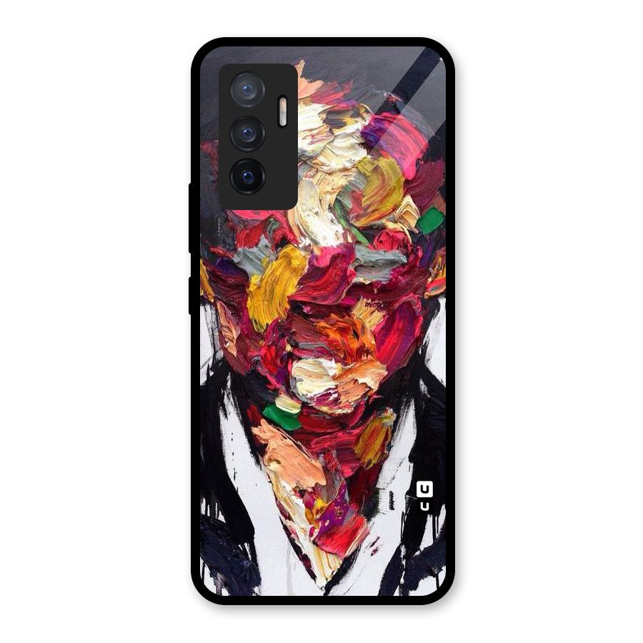 Acrylic Face Glass Back Case for Vivo V23e