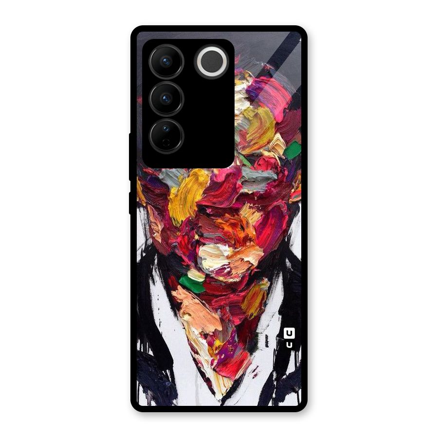 Acrylic Face Glass Back Case for Vivo V27