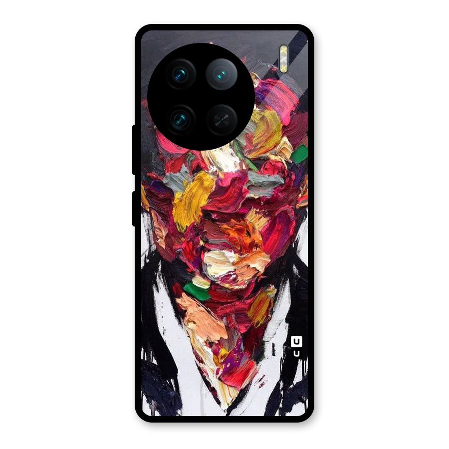 Acrylic Face Glass Back Case for Vivo X90 Pro