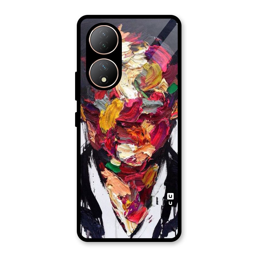 Acrylic Face Glass Back Case for Vivo Y100A