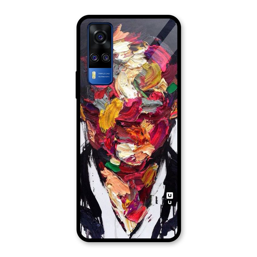 Acrylic Face Glass Back Case for Vivo Y31