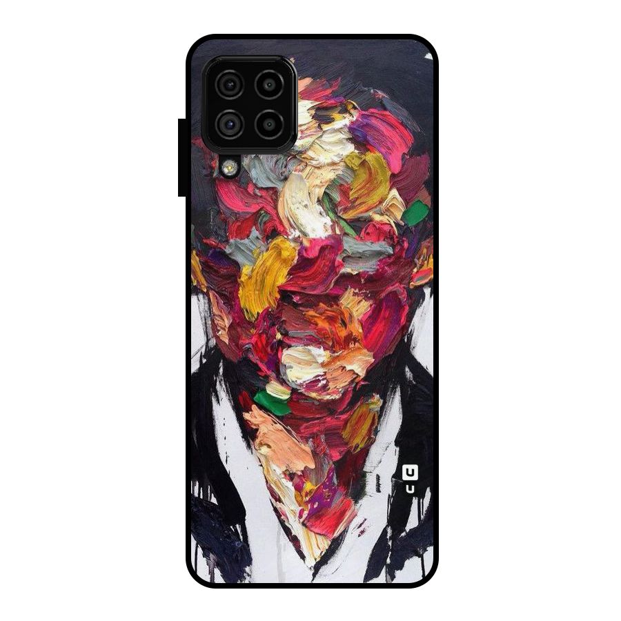 Acrylic Face Metal Back Case for Galaxy A22 4G