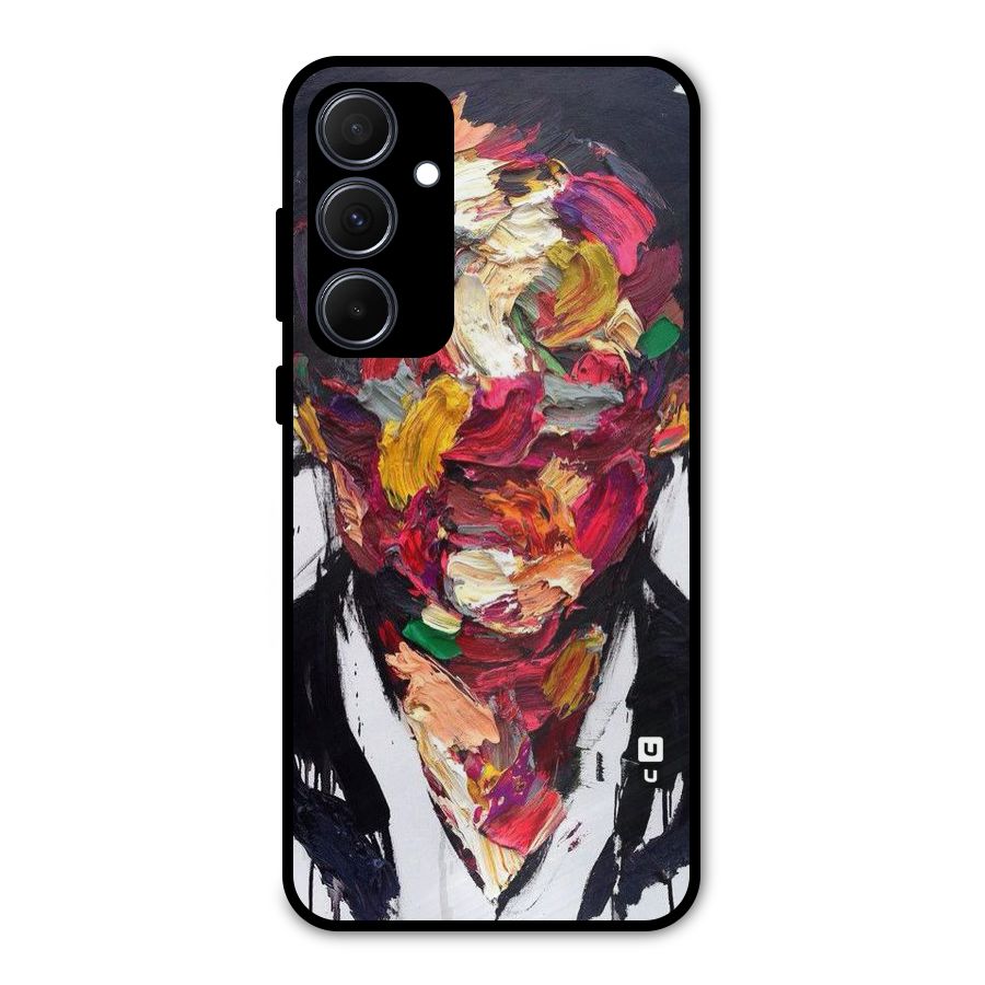 Acrylic Face Metal Back Case for Galaxy A35