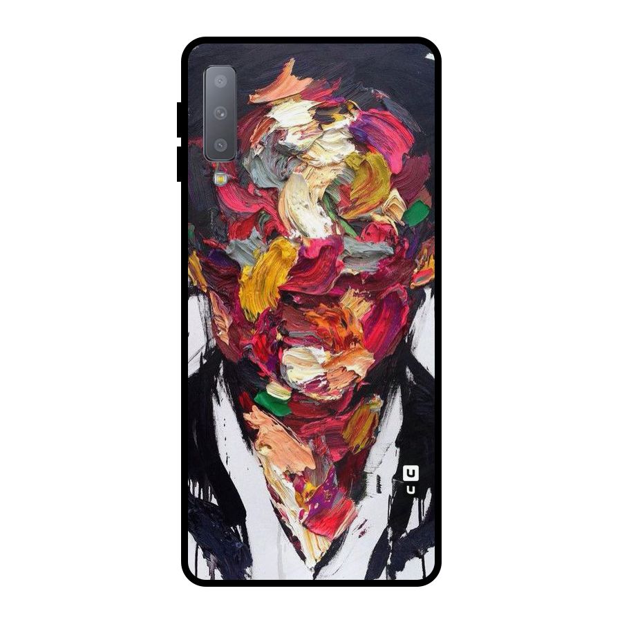 Acrylic Face Metal Back Case for Galaxy A7 (2018)