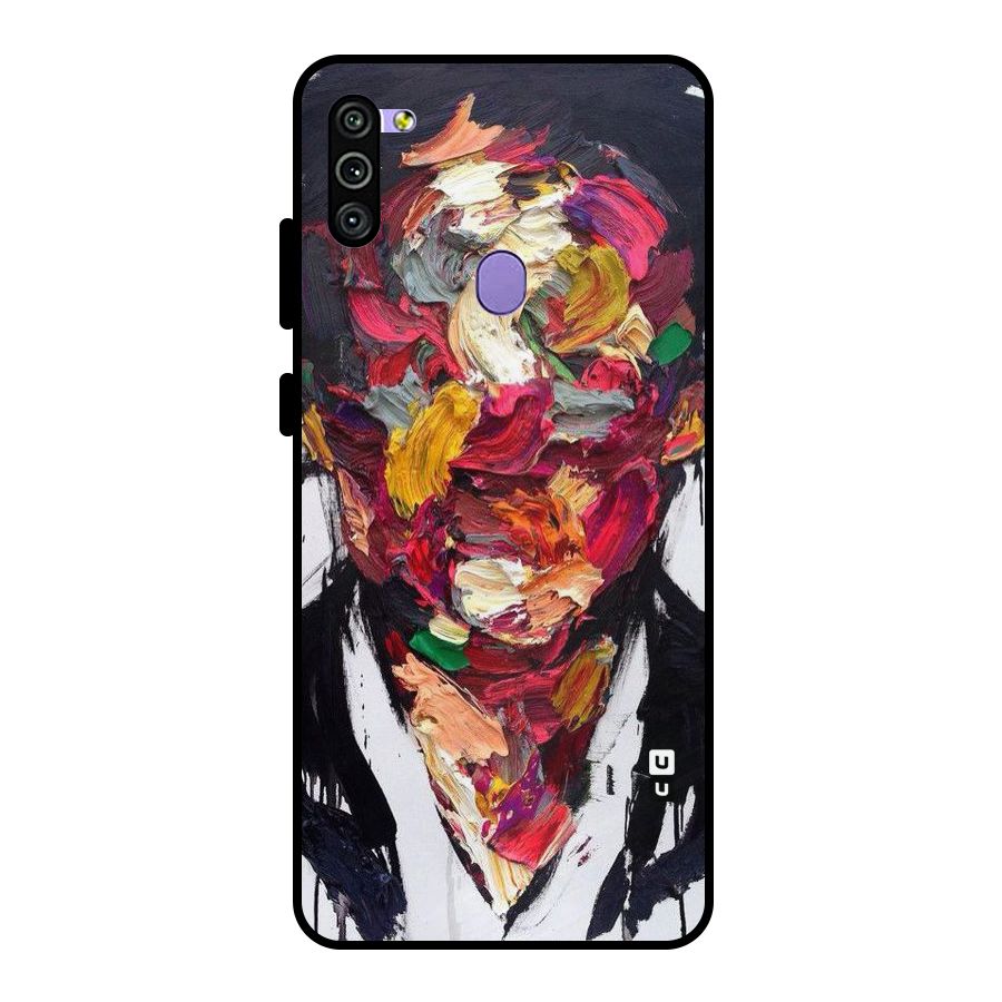 Acrylic Face Metal Back Case for Galaxy M11