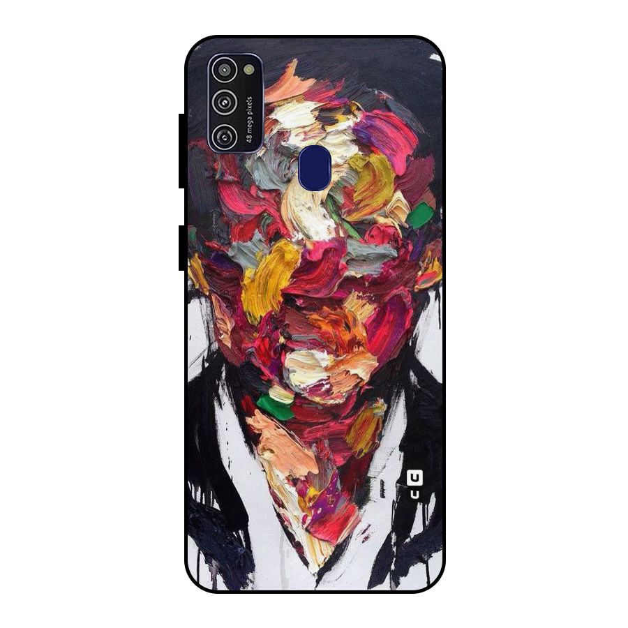 Acrylic Face Metal Back Case for Galaxy M30s