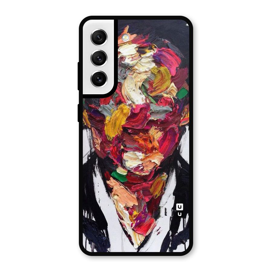 Acrylic Face Metal Back Case for Galaxy S21 FE 5G