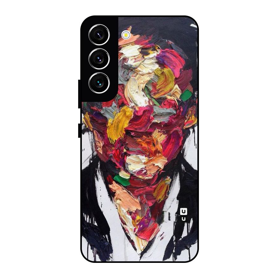 Acrylic Face Metal Back Case for Galaxy S22 5G