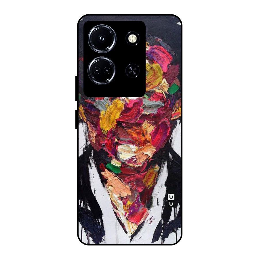 Acrylic Face Metal Back Case for Infinix Note 30 5G