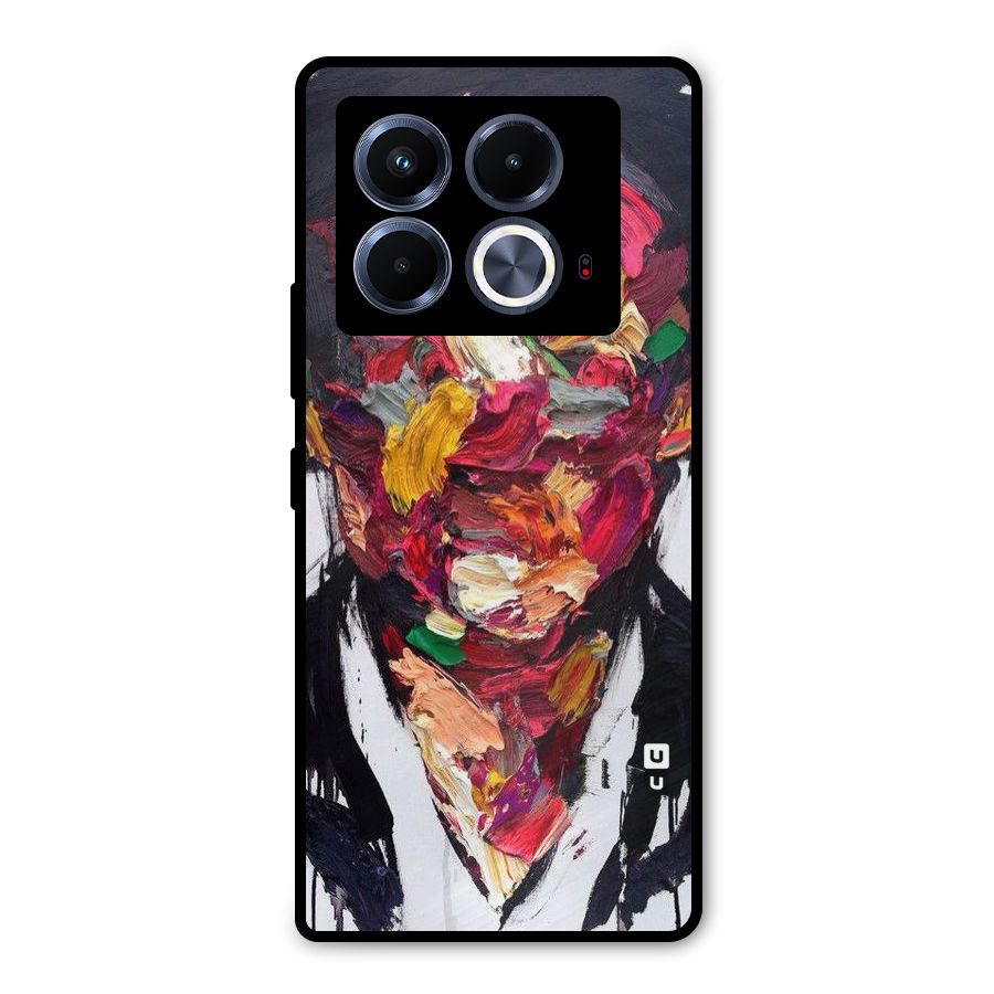 Acrylic Face Metal Back Case for Infinix Note 40 5G