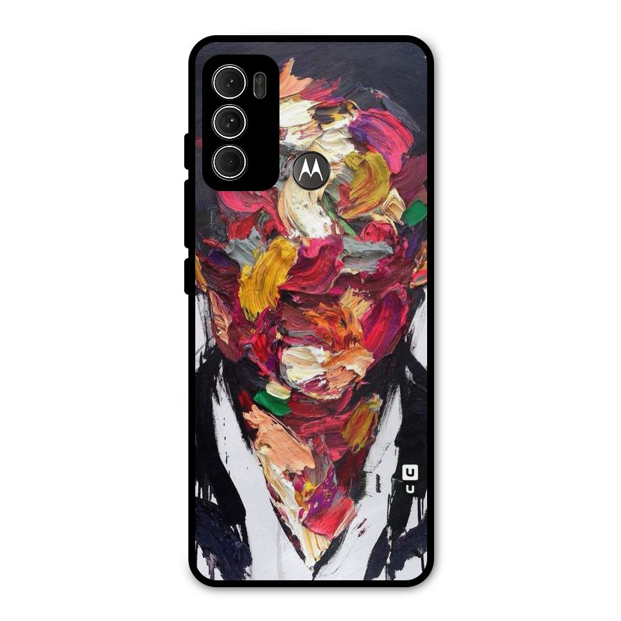 Acrylic Face Metal Back Case for Moto G60