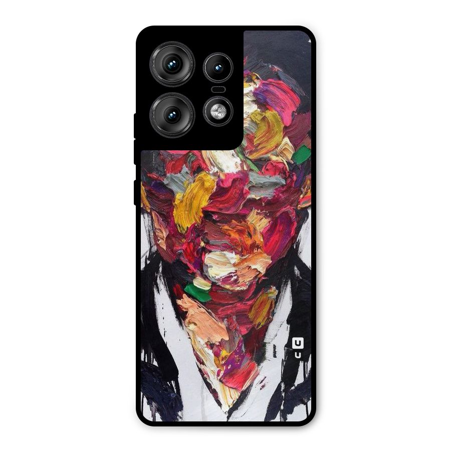 Acrylic Face Metal Back Case for Motorola Edge 50 Pro