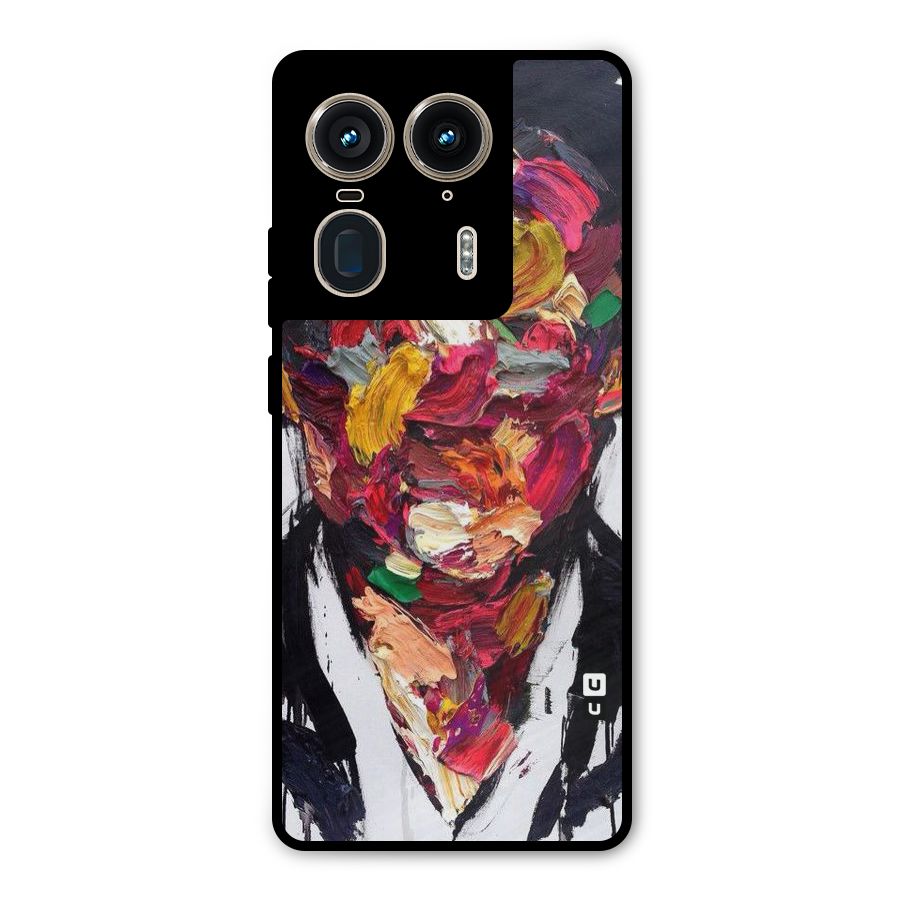 Acrylic Face Metal Back Case for Motorola Edge 50 Ultra