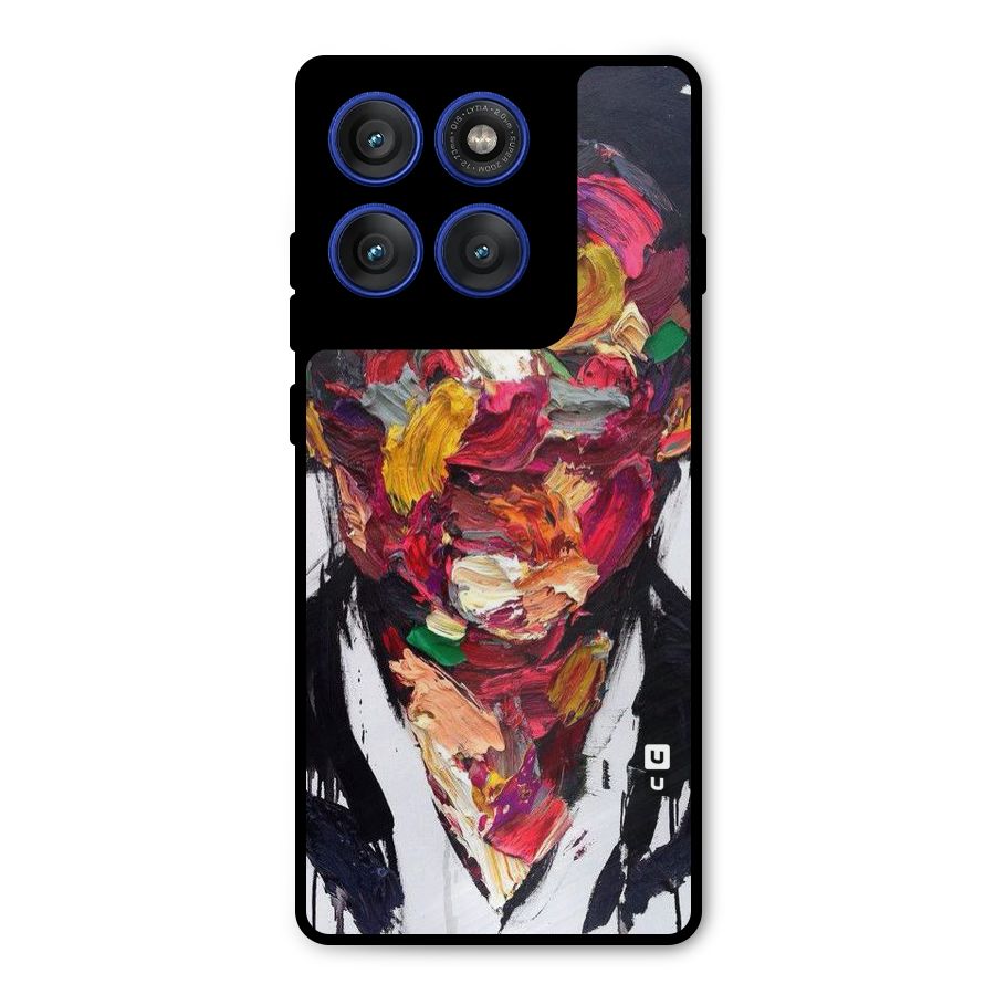 Acrylic Face Metal Back Case for Motorola Edge 60 Pro