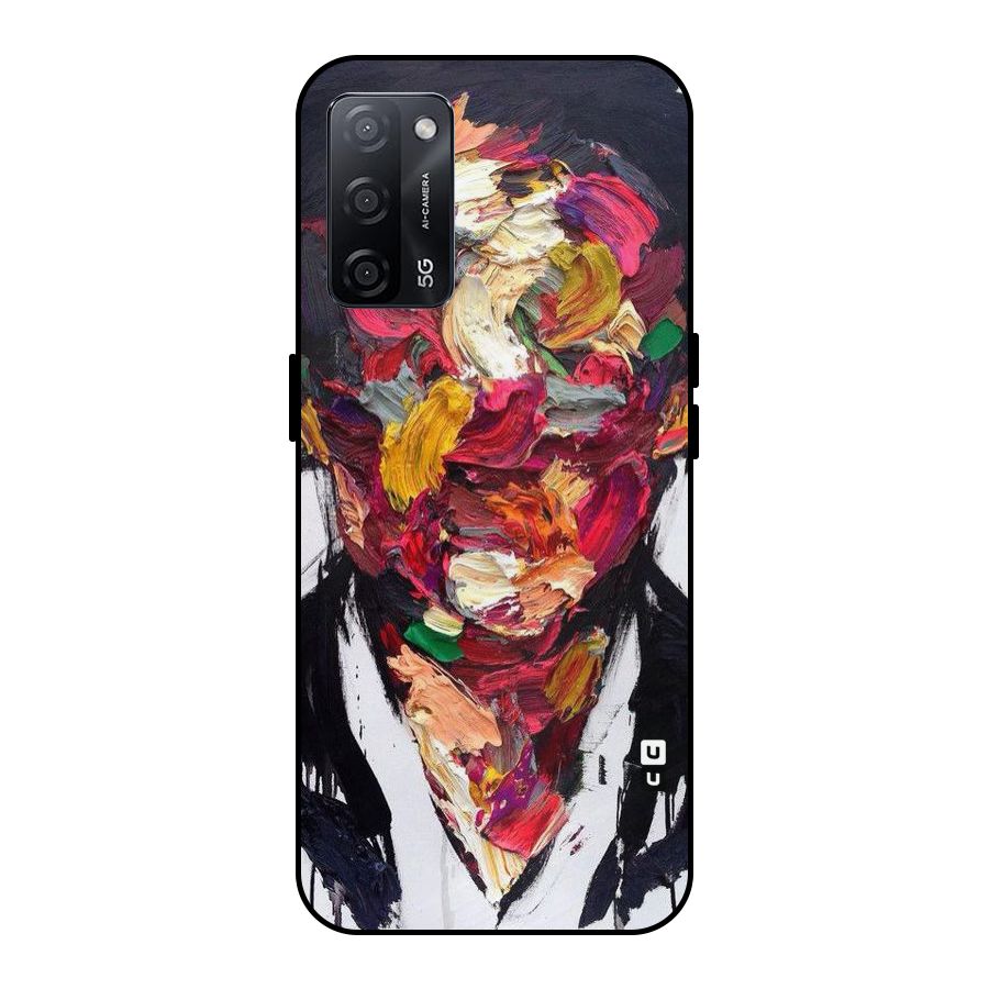 Acrylic Face Metal Back Case for Oppo A53s 5G