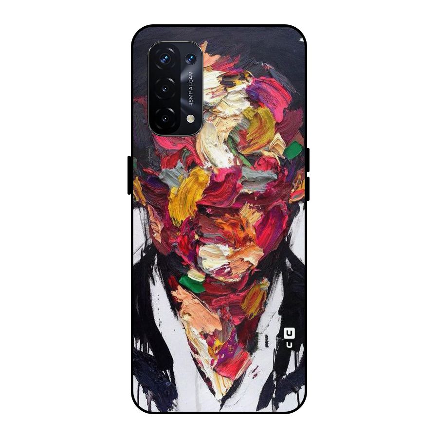 Acrylic Face Metal Back Case for Oppo A74 5G