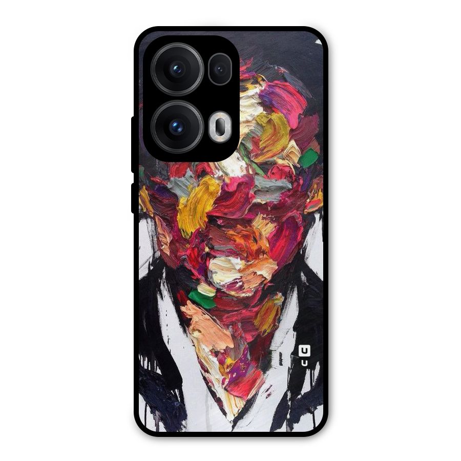 Acrylic Face Metal Back Case for Oppo Reno13 Pro