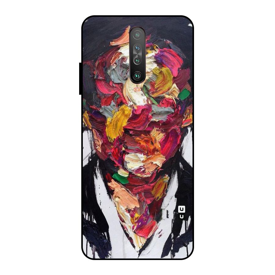 Acrylic Face Metal Back Case for Poco X2