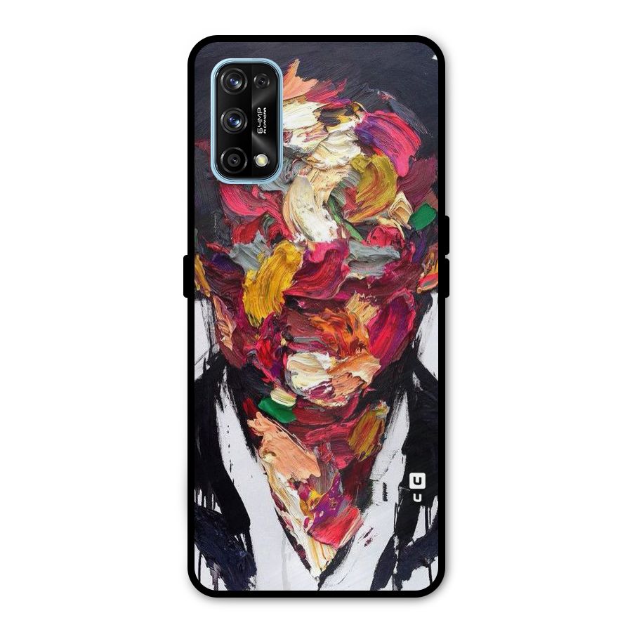 Acrylic Face Metal Back Case for Realme 7 Pro