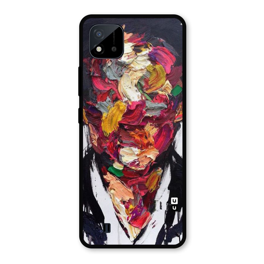 Acrylic Face Metal Back Case for Realme C11 2021