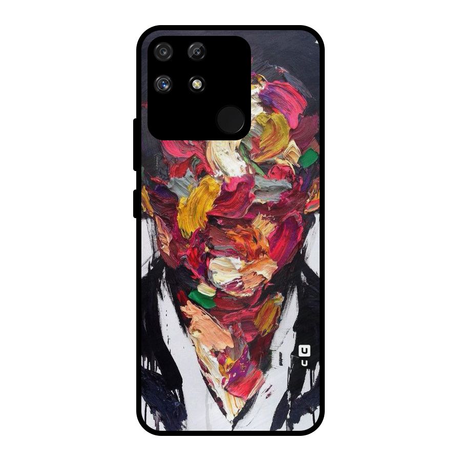 Acrylic Face Metal Back Case for Realme Narzo 50A