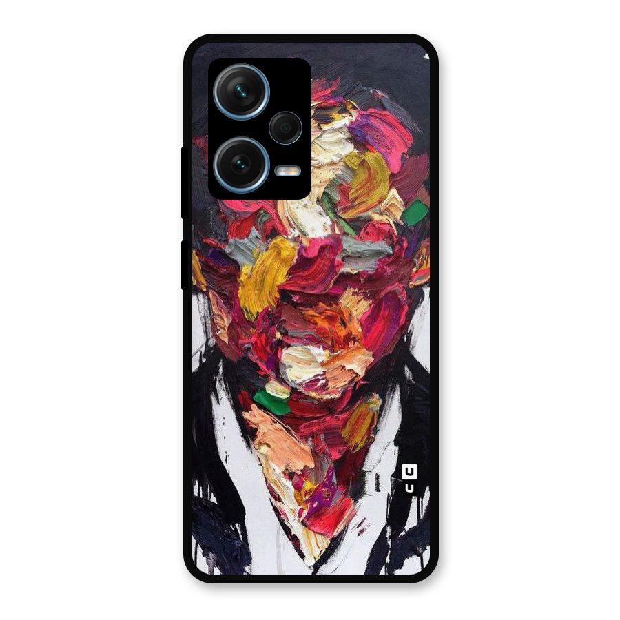 Acrylic Face Metal Back Case for Redmi Note 12 Pro Plus 5G