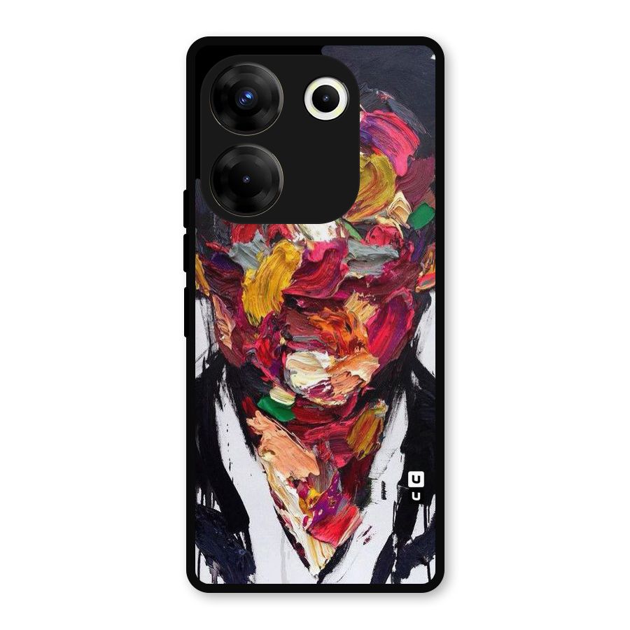 Acrylic Face Metal Back Case for Tecno Camon 20