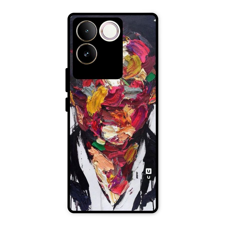 Acrylic Face Metal Back Case for Vivo T2 Pro
