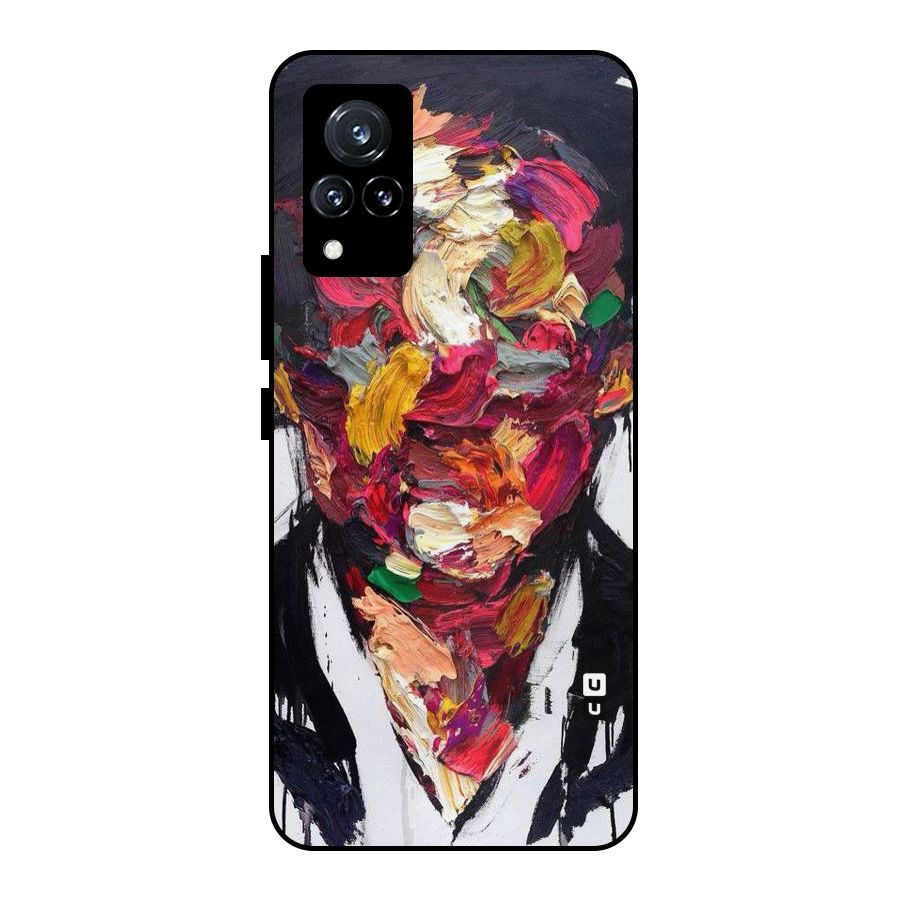 Acrylic Face Metal Back Case for Vivo V21 5G