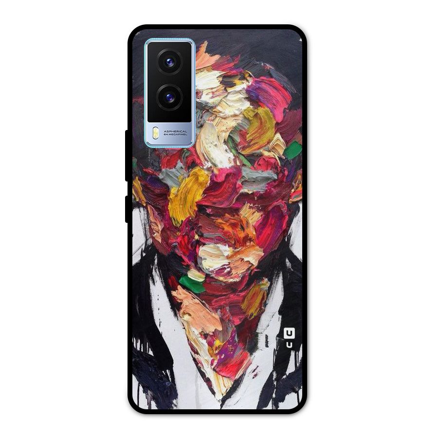 Acrylic Face Metal Back Case for Vivo V21e 5G