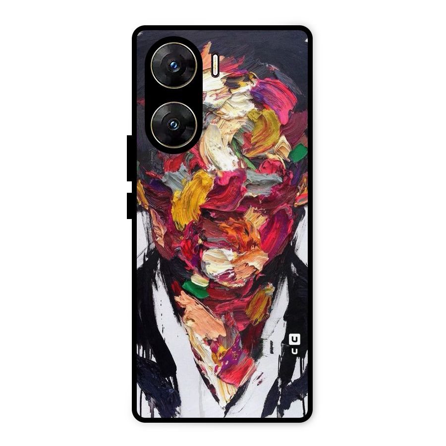 Acrylic Face Metal Back Case for Vivo V29e