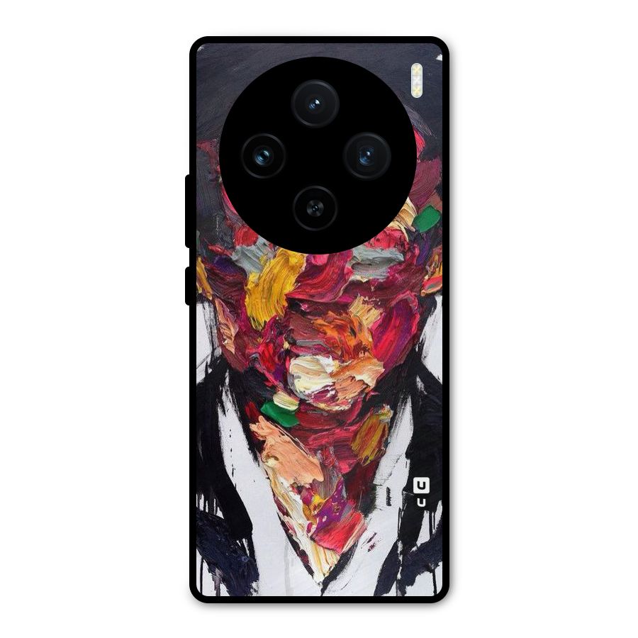 Acrylic Face Metal Back Case for Vivo X100